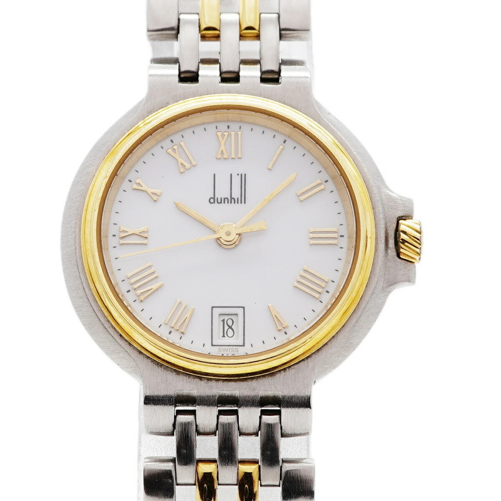 Dunhill Elite 2-Row White Dial Women's Watch